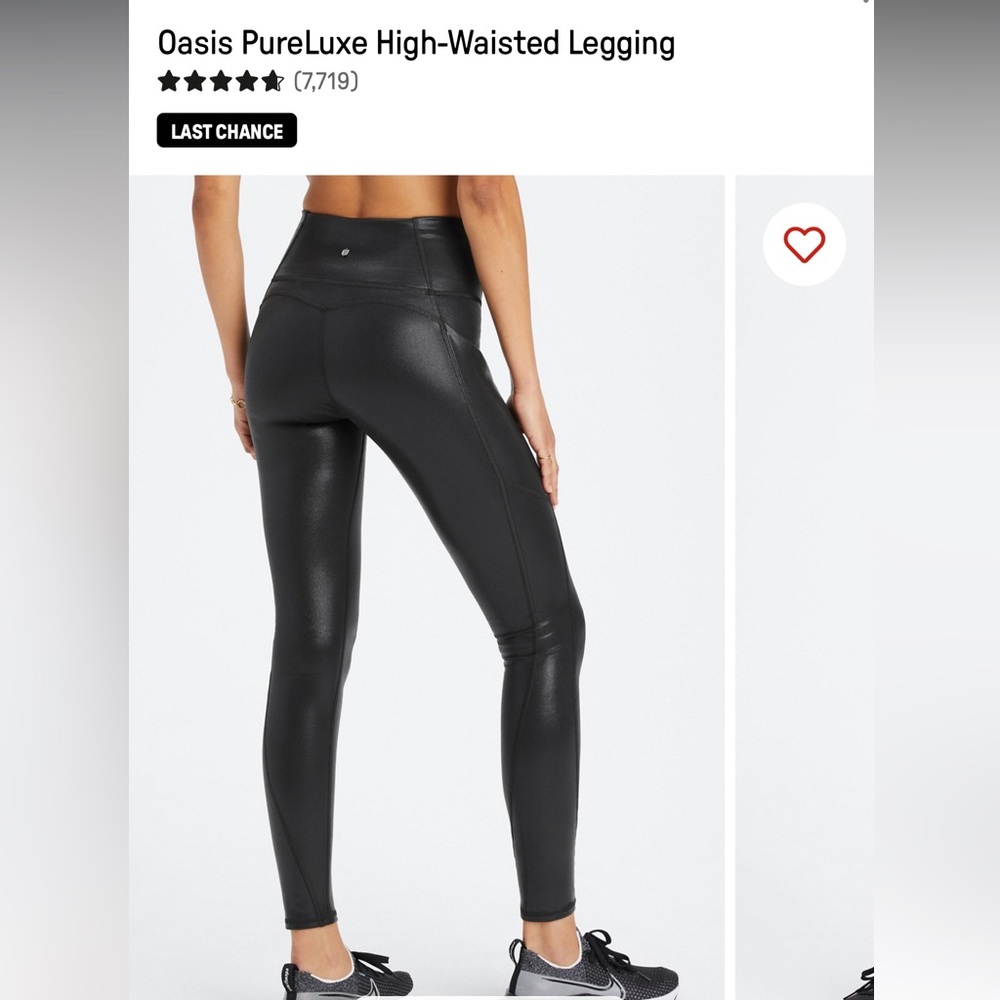 Fabletics Oasis PureLuxe High-Waisted Legging - Picture 2 of 6
